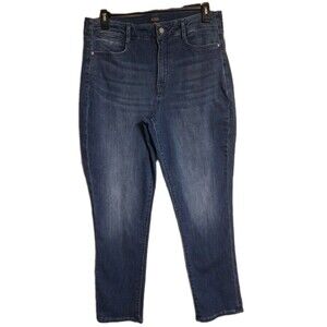 Women's NYDJ Lift X Tuck Cool Embrace Girlfriend Jeans Size 14